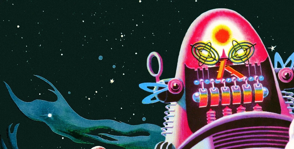 FORBIDDEN PLANET (1956) - 24 folhas outdoor pôster de filme totalmente restaurado! - Imagem 4 de 4