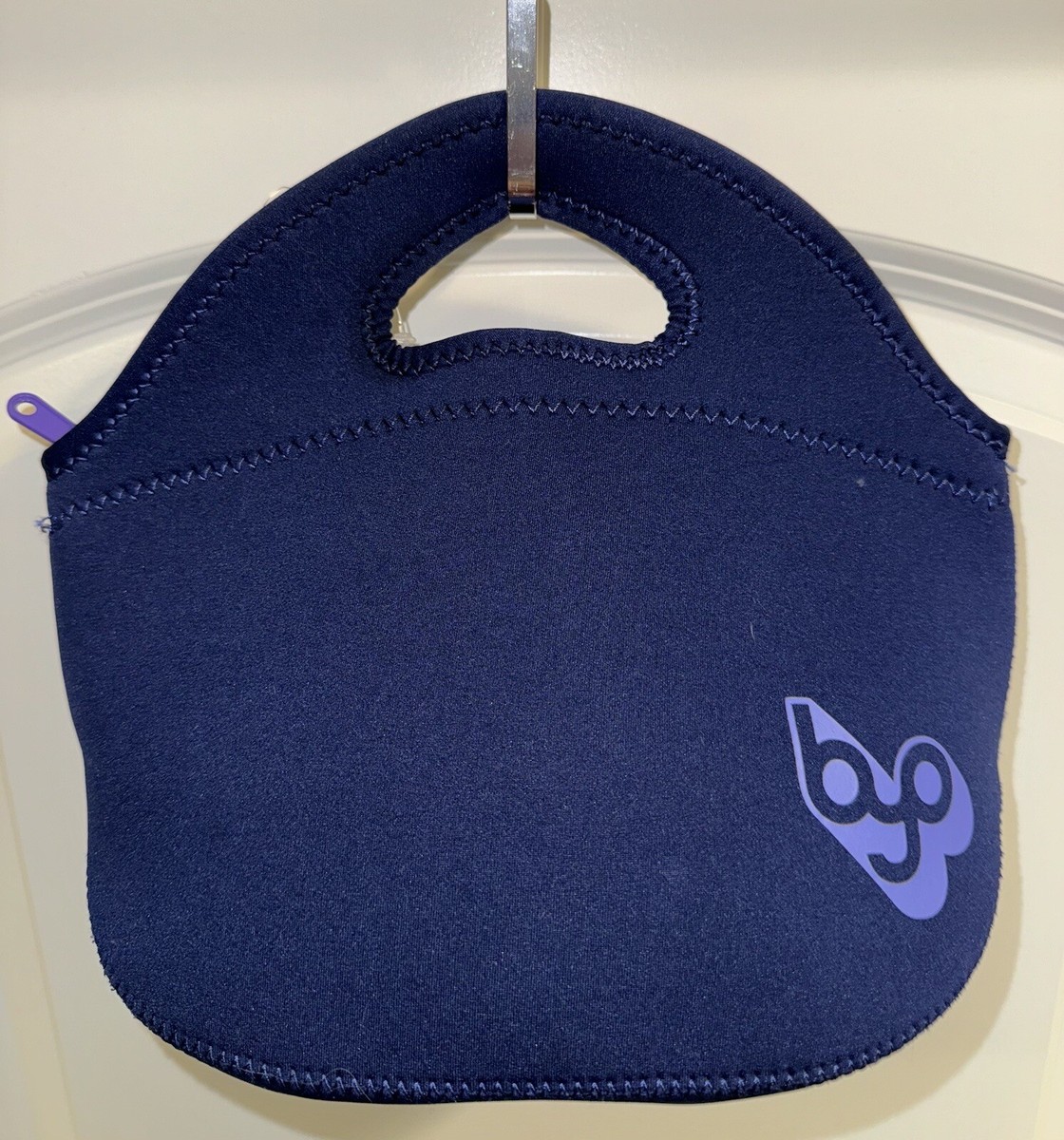 BYO Rambler Neoprene Lunch Bag Blue/Purple Good Condition