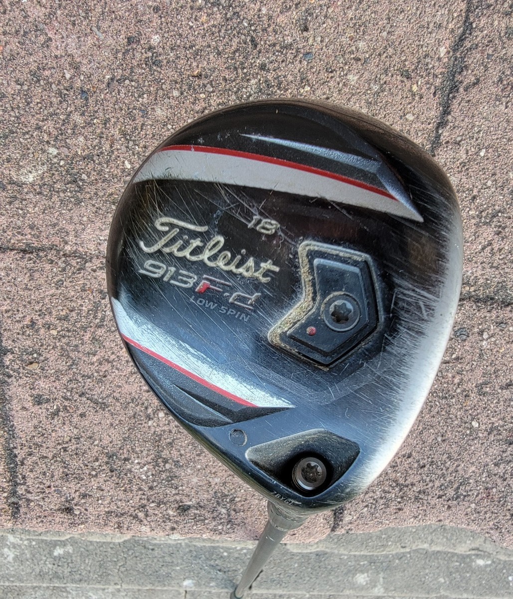 Titleist 913 D2 Men's RH 18* Driver S-Flex Aldila graphite
