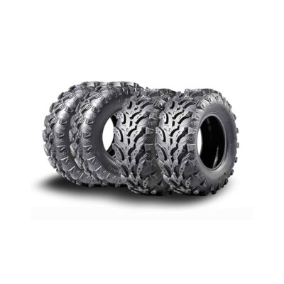 High Performance ATV Tires 25x8,12/25x10,12, Deep Lug Self Cleaning Design 6-Ply