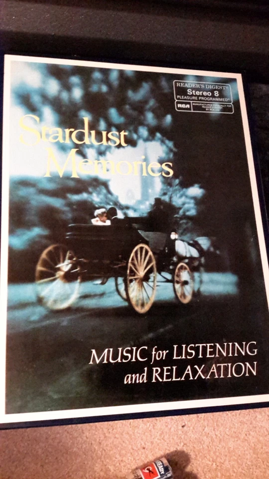 Vintage 8 Track Tapes Lot of 12 In Boxes Nat King Cole, Easy Listening, etc. - Image 3 of 4