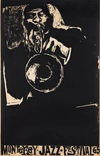 Monterey Jazz Festival 196  Poster Print Retro Reprint - BEST PRICES! BEAUTIFUL!