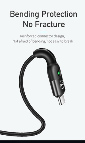 Mcdodo 1.8M Spring Extension Landline USB Type C Cable For Samsung Huawei Xiaomi - Picture 10 of 12