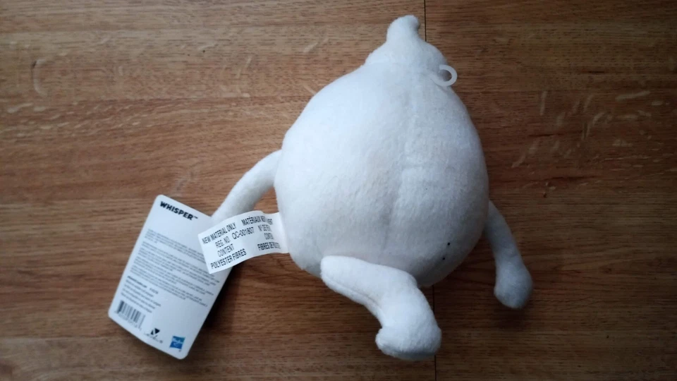 Yo-kai Watch Plush Hasbro WHISPER 6.5" inch Slippery Ghost Butler Level5 - Image 2 of 2