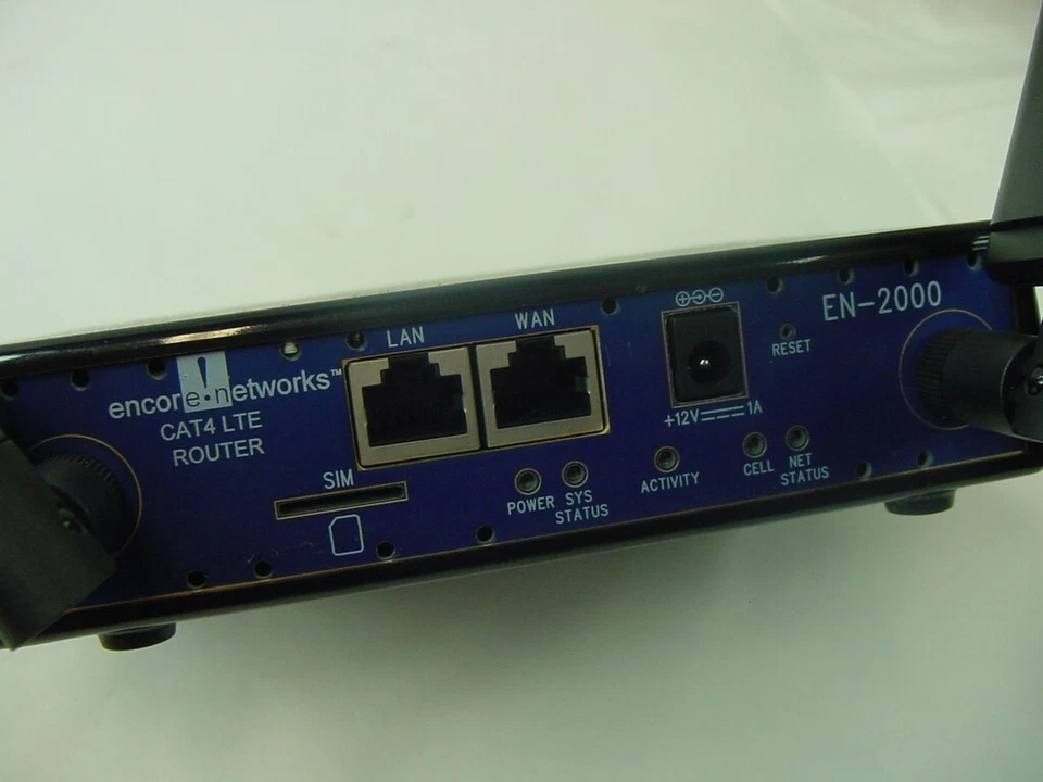 ENCORE NETWORKS CAT4 LTE ROUTER EN-2000 - NO POWER CORD INCLUDED - Image 2 of 4