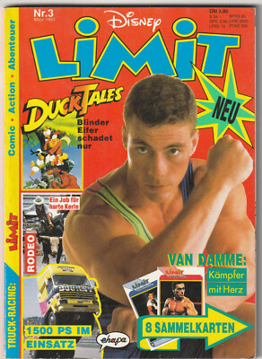   LIMIT #3/1993 ohne Sammelkarten, Ehapa/Walt Disney COMIC-TASCHENBUCH Z1/1-