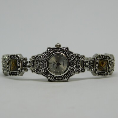 L.A. Express LAX1368 Quartz Analog Women's Watch Sz. 6 1/2'' New Battery
