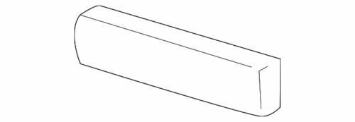 Moldura lateral del cuerpo izquierdo para Ford Ranger 2005-2011 (N/P 6L5Z-1325532-APTM)