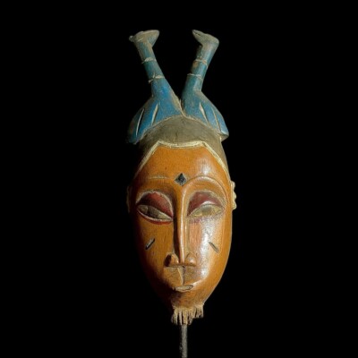 Masques tribaux africains en bois sculptés à la main masque tribal