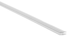 Greenhouse H section clear. Separator jointing strip for glass + polycarbonate