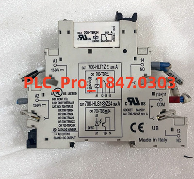 1PCS New AB 700-HLT1Z24 TERMINAL BLOCK RELAY WITH 700HLT1Z24  RELAY