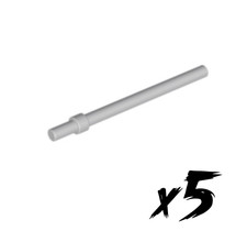 5x LEGO 63965   6L Stange Bar   Stab   hellgr...
