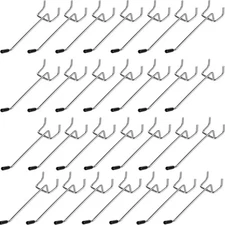 SENENQU 100PCS 4 Inch Pegboard Hooks Peg Board Hooks Accessories Fit 1/8”