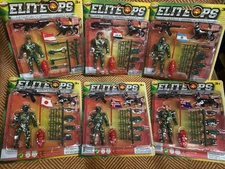 GI Joe KO Hunson Elite Ops Figures New Sealed Knock Off Lot Of 6
