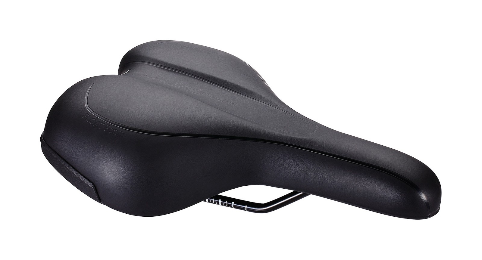 BBB Black Meander Active - 185mm Road Bike Saddle 9190₽