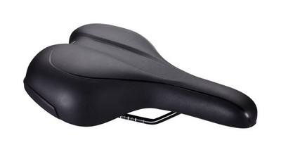BBB Black Meander Active - 185mm Road Bike Saddle