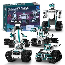 Kids Educational Building Blocks For Lagos Bricks Electric Programming Robot DIY