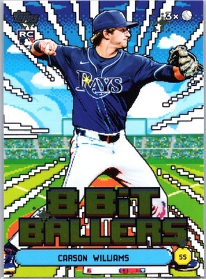 Carson Williams 2026 Topps #8B-23 8 Bit Ballers