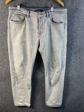 A.P.C. Petit New Standard Men's Jeans Sz 32 Light Blue Wash Cotton Button Fly