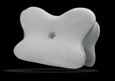 Thermo Kissenbezug Ersatzbezug für Derila Ergo Nackenkissen 54×36×12cm