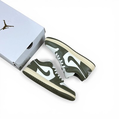 Jordan 1 Low Medium Olive (Damen) EU 39