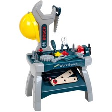 Bosch Junior Workbench - Tool Set  Workstation, Kids Pretend Play, Ages 3 