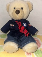 Build-A-Bear Tank Khaki  BOY CUB SCOUT SHIRT & TIE  Teddy Clothes Uniform