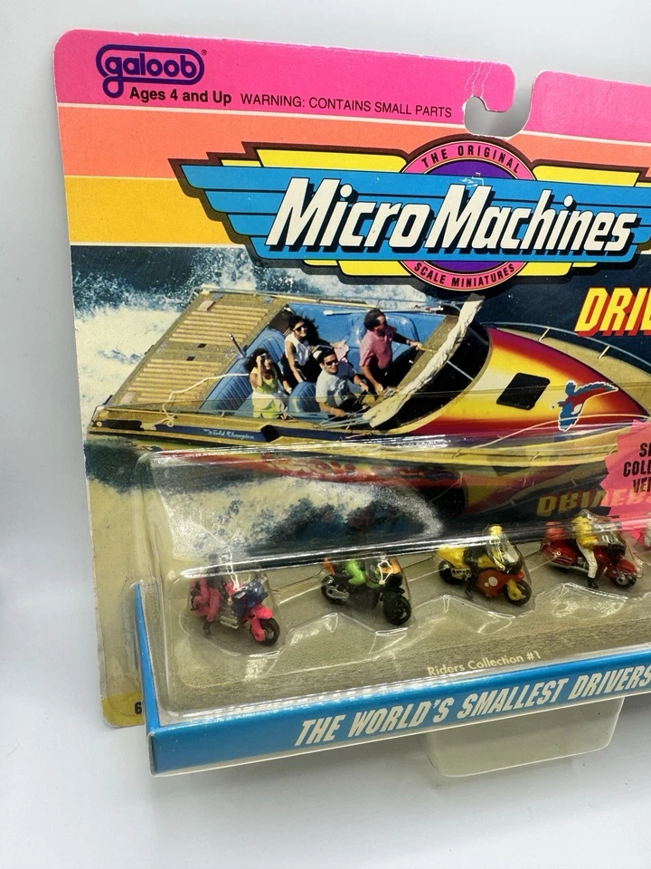 De colección Micro Machines Worlds Smallest Drivers 1992 Nuevo de Lote Antiguo BMW Ducati Harley Bonus Van Foto 3 de 4