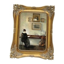 4 x 6 Vintage Picture Frame Antique Ornate Photo Frame Bronze Gold 4x6