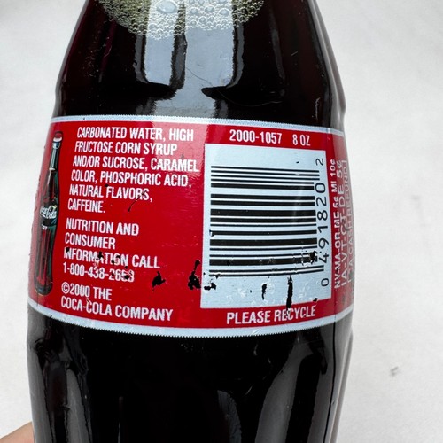 Bottiglia Babbo Natale Coca-Cola Classic 2000 Edition 8 oz mai aperta da collezione - Foto 4 di 7