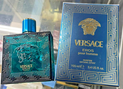 Versace Eros Pour Homme PARFUM by Gianni Versace 3.4 oz 100 ml for