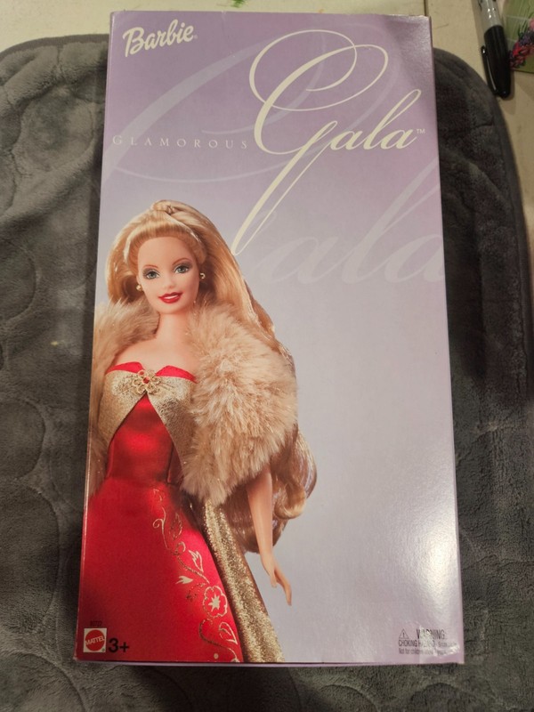 Glamorous Gala Barbie Doll Blonde 2003 Mattel B2722 NRFB - Avon Exclusive