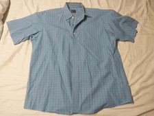 jos a bank shirt xl blue travelers collection