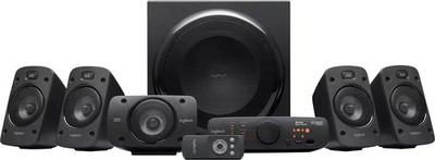 Logitech - Z906 5.1-Channel Satellite Surround Sound Speaker System (6-Piece)...