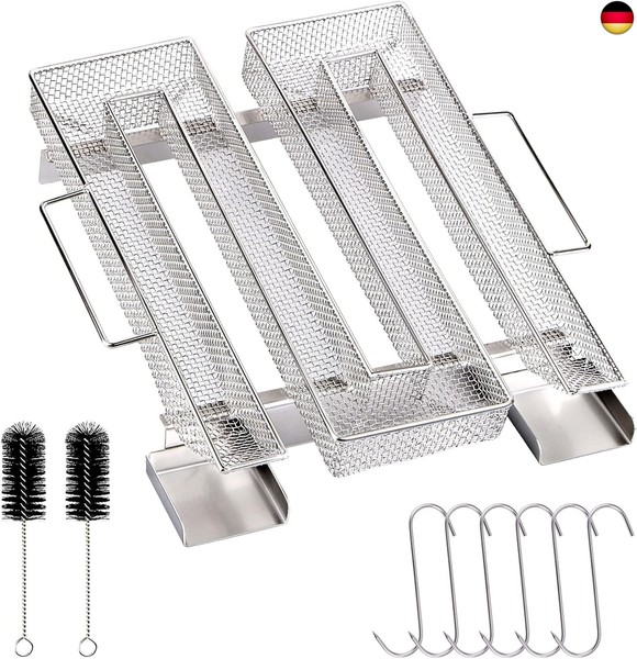 Kaltrauchgenerator Mit Henkel, Mizikuu Kaltraucherzeuger Aus Edelstahl-image