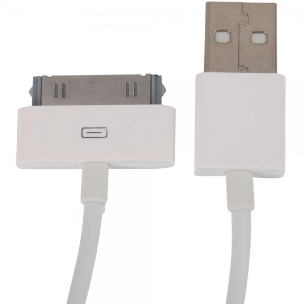 2x White USB Charging Cable Cord Sync for iPod Classic 6th/7th Gen 80/120/160gb - Image 4 of 4