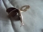 Antique Waltham Traveller Gold Plated Half Hunter Mechanical Pocket Watch Works