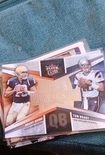 2007 Fleer Ultra - Ultra Comparisons Tom Brady, Brady Quinn #UC-QB (RC)