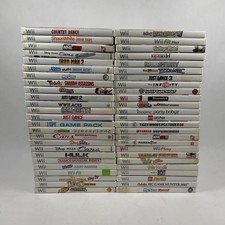 Lot of 50 Nintendo Wii Games
