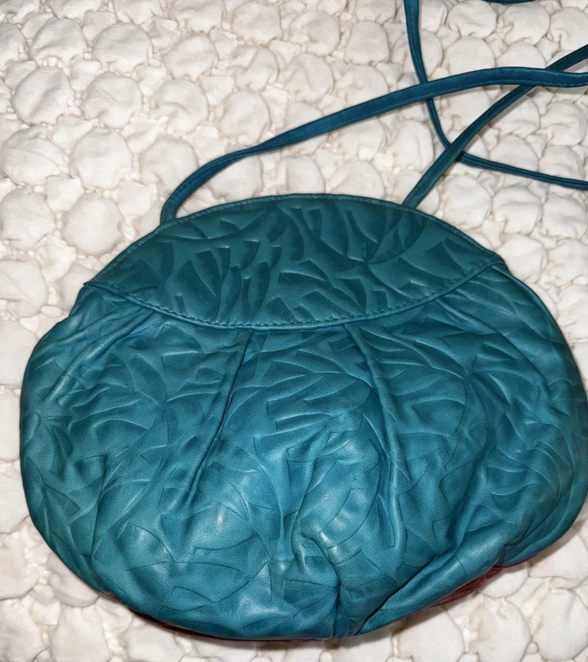 Bolsos de mano de cuero ISABEL DE COLECCIÓN, bolso de hombro vintage para mujer geométrico con etiqueta Foto 2 de 4