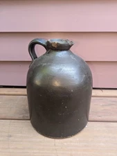 Antique Vintage  Stoneware Glazed  Jug