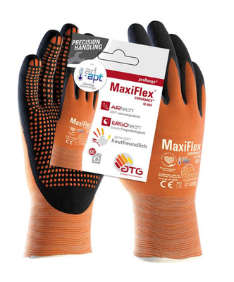 MaxiFlex  Endurance AD-APT  Größe 9 (42-848) Nylon-Strickhandschuhe ATG 