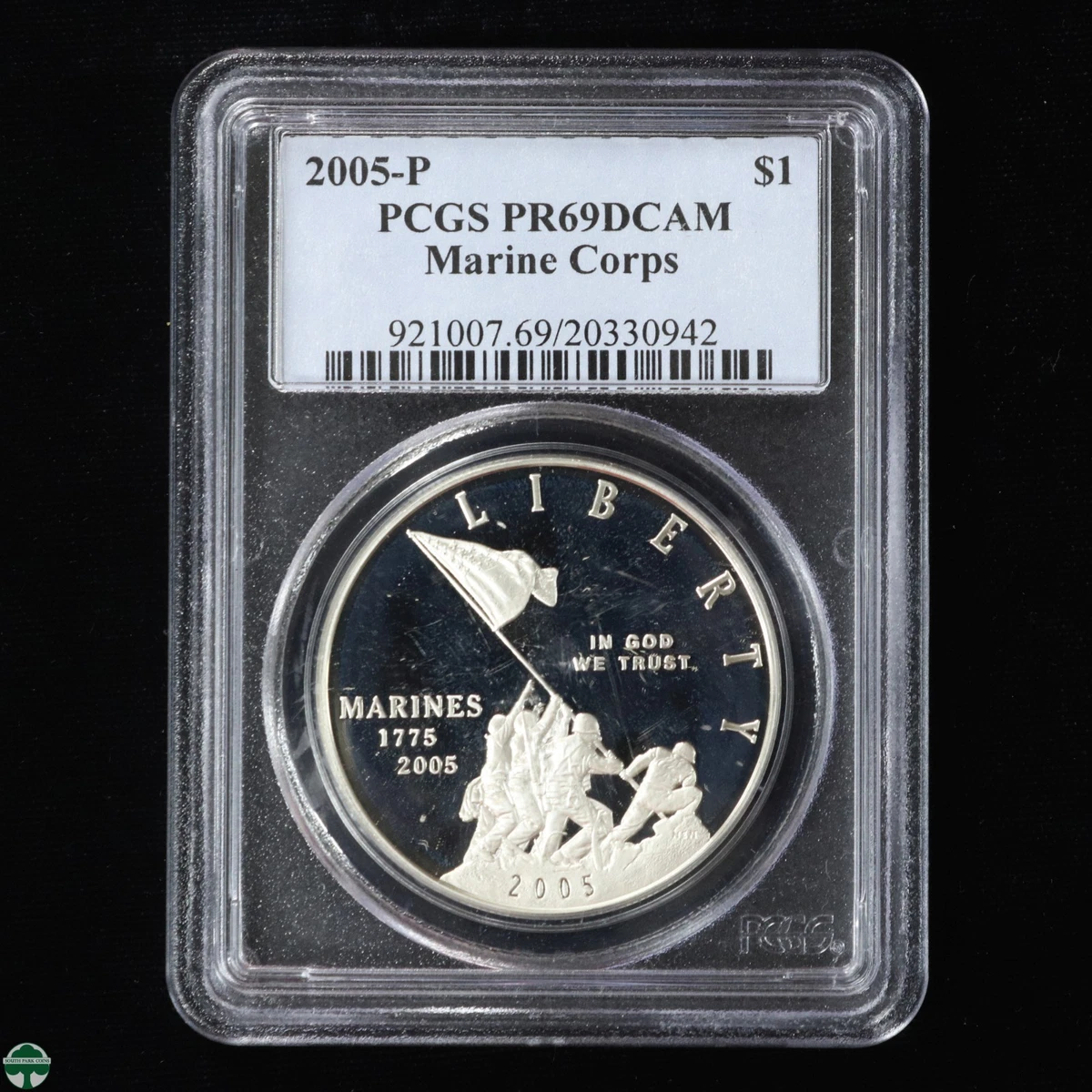 【最高鑑定】2005年 P アメリカ ジョン・マーシャル生誕250周年 記念銀貨 2005-P Chief Justice John Marshall Silver Dollar, Choice