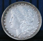 1897 O Morgan Silver Dollar