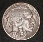 1918-S Buffalo Nickel XF with Nearly Full Horn