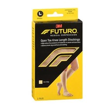 Futuro Medical Compression Open Toe Knee Leng...