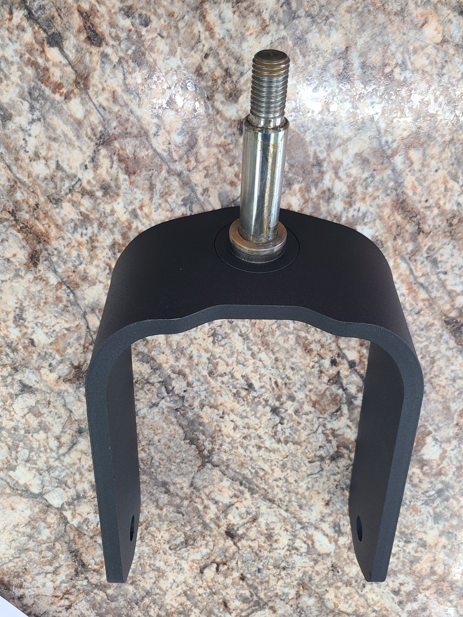 Genuine OEM Hustler Super Z, X-One ZeroTurn Caster Fork 123644-1