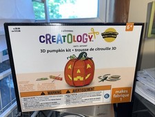 Wood 3D Pumpkin Kit by Creatology Halloween Craft NEW