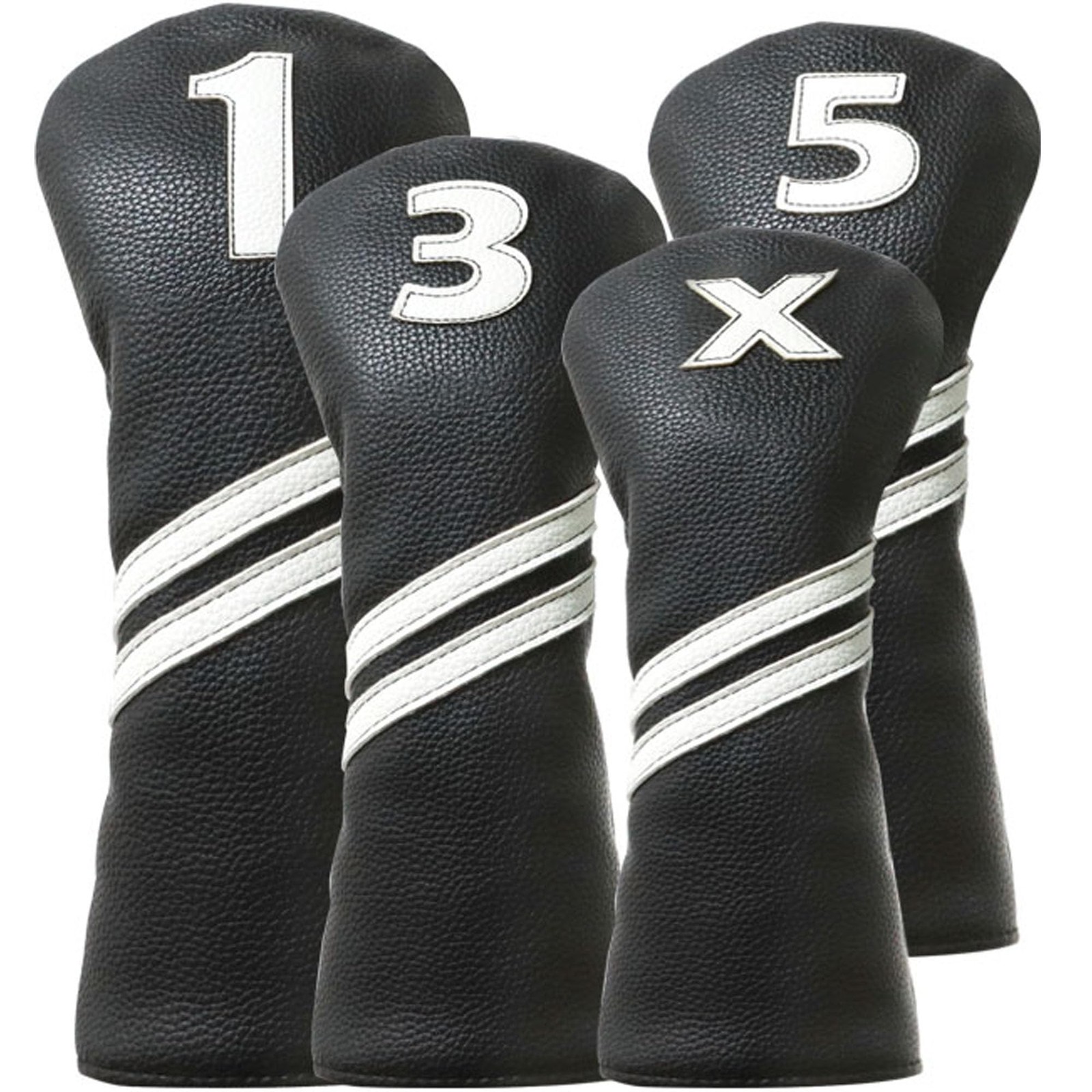 Club Covers,4pcs Golf Head Covers For Woods And Driver Fairw