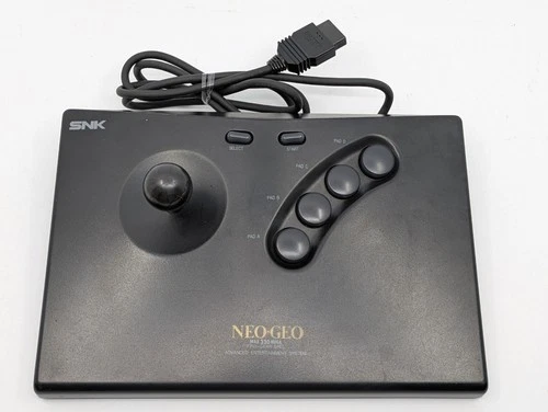 Neo Geo SNK Arcade Stick Controller MAX 330 Mega Pro-Gear Spec Japan Tested Work